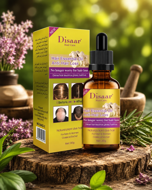 FoliBoost Disaar | Aceite Nutritivo de Jengibre ⭐ Enfatiza fortalecimiento y densidad.