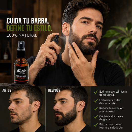 ⚡ Consigue una Barba Más Densa, Uniforme y Masculina de Forma Natural ⚡